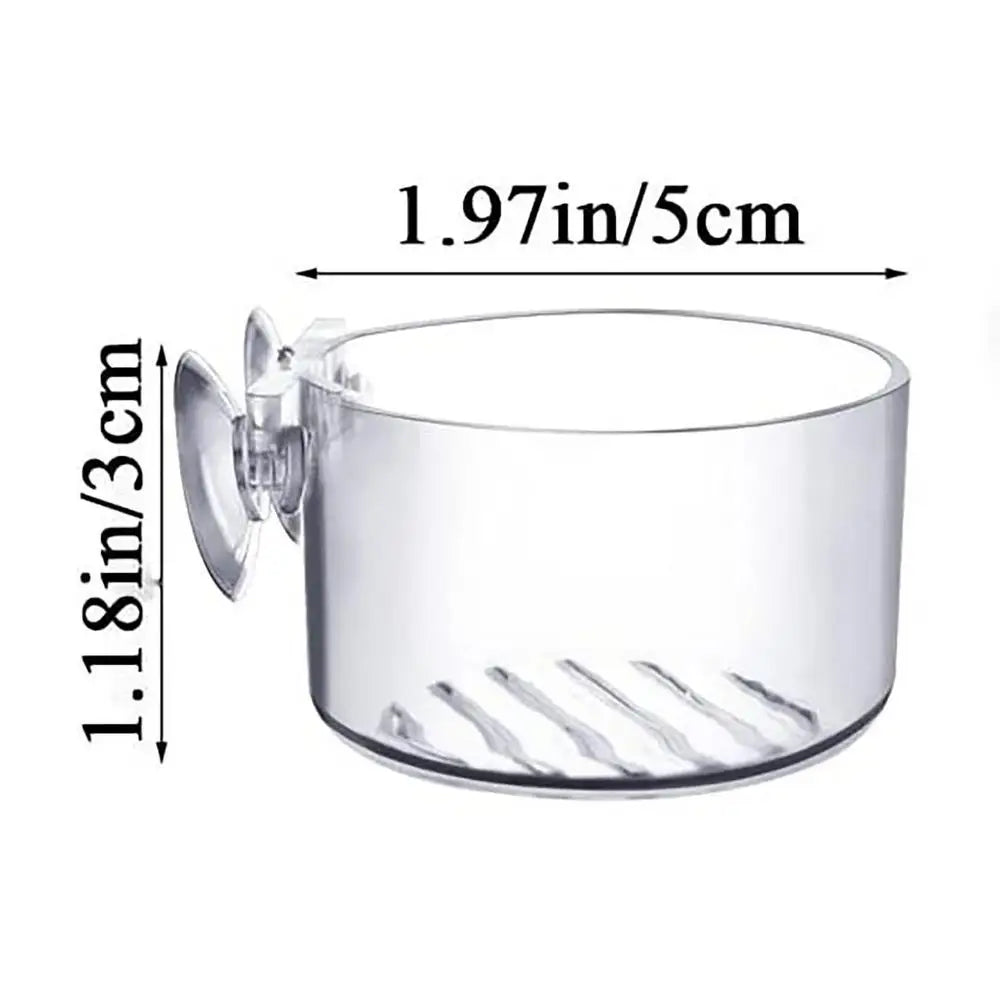 Acrylic Aquatic Plant Cup Suction Holder Aquarium Fish Tank Pot Zpaxo B