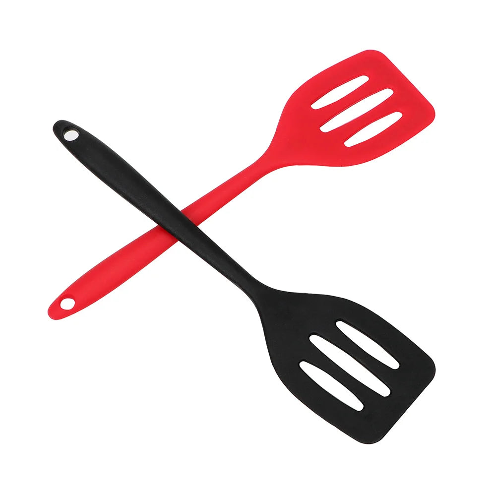 Spatula Silicone Turners Cooking Utensils Kitchen Tools Egg Fish