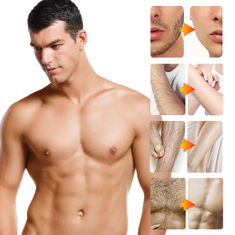 YUITIKUE Men's Hair Removal Cream 100g – Gentle & Fast Hair Removal Cream Zpaxo
