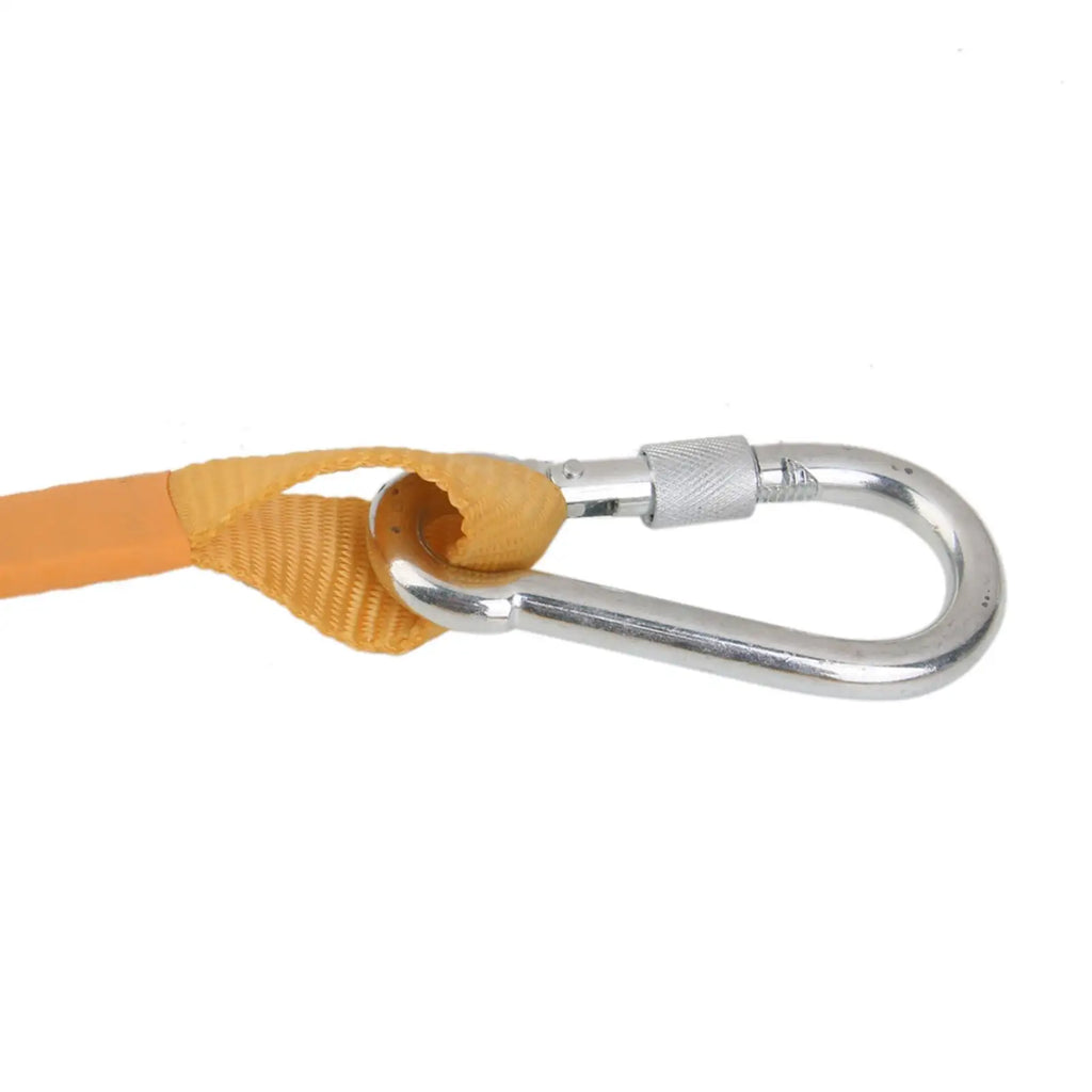 Magideal Outdoor Climbing Harness Belt Lanyard Carabiner Buckle Zpaxo