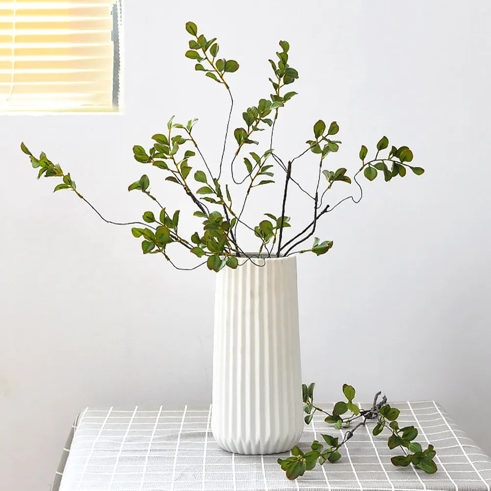 Artificial Leaf Branch Realistic Plastic Simulation Leaves Stems