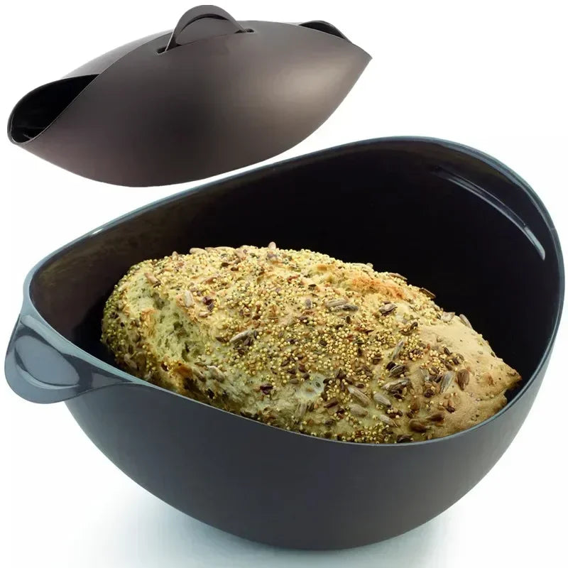 Silicone Bread Baking Pan Food Grade Cake Bakeware Baking Tools Pot Mold Silicone Steamer Maker Bread Pastry Cooking Tool Bowl Zpaxo