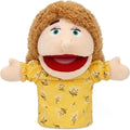 Family Plush Hand Puppets 28- Soft Skin-friendly Toy Open-mouth