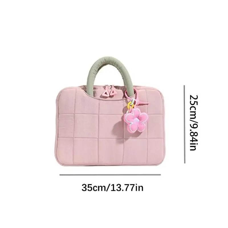 652F Laptop Sleeve Cushioning Bag Universally Fit Durability Cloth Zpaxo