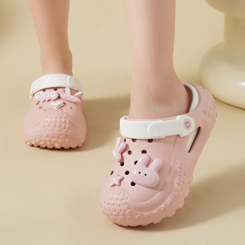 Women Clogs 2025 Arrival Soft EVA Thick Platform Slippers Comfortable