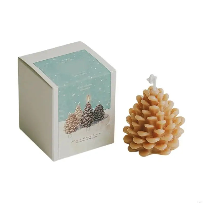 Festival Soys Wax Pinecone Natural Holiday Fragrances Safe Burn