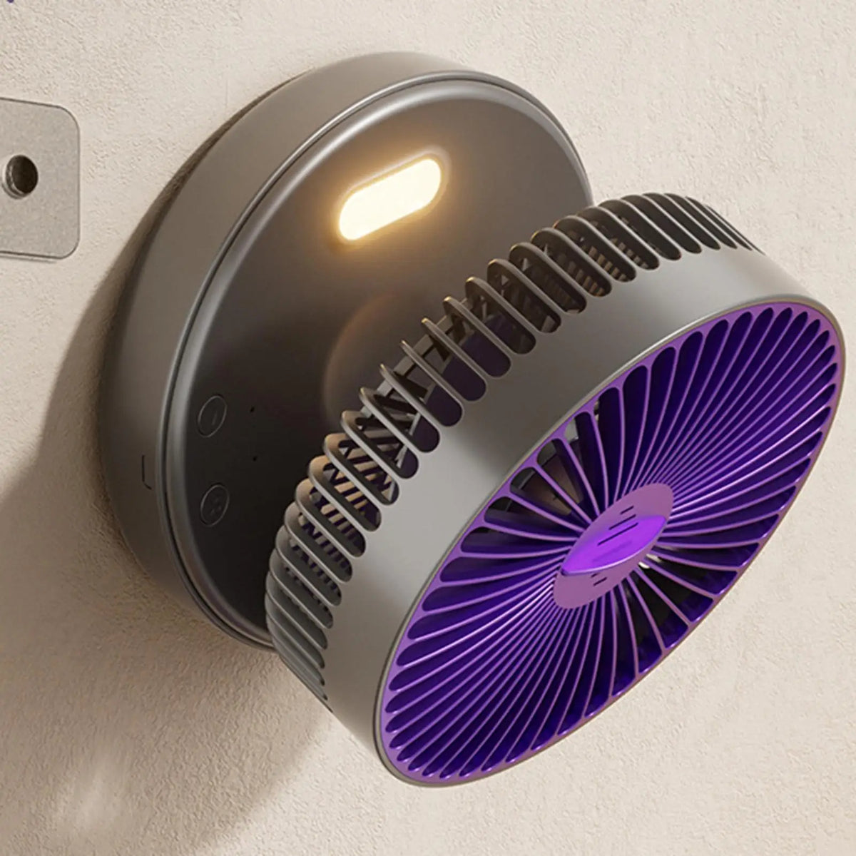 Air Circulator Fan DC Motor Desk 5-Speed 3D Oscillation Type-c Zpaxo
