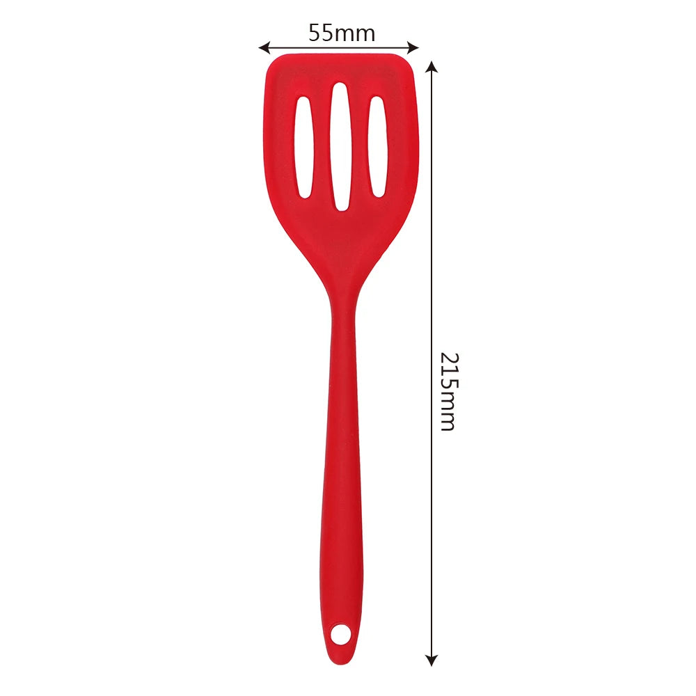Spatula Silicone Turners Cooking Utensils Kitchen Tools Egg Fish
