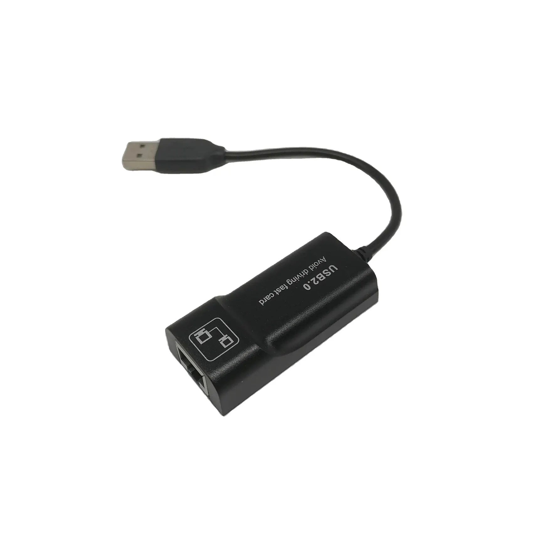 USB2 0 RJ45 Network Cable Adapter 100Mbps Wired Card External Drive Zpaxo