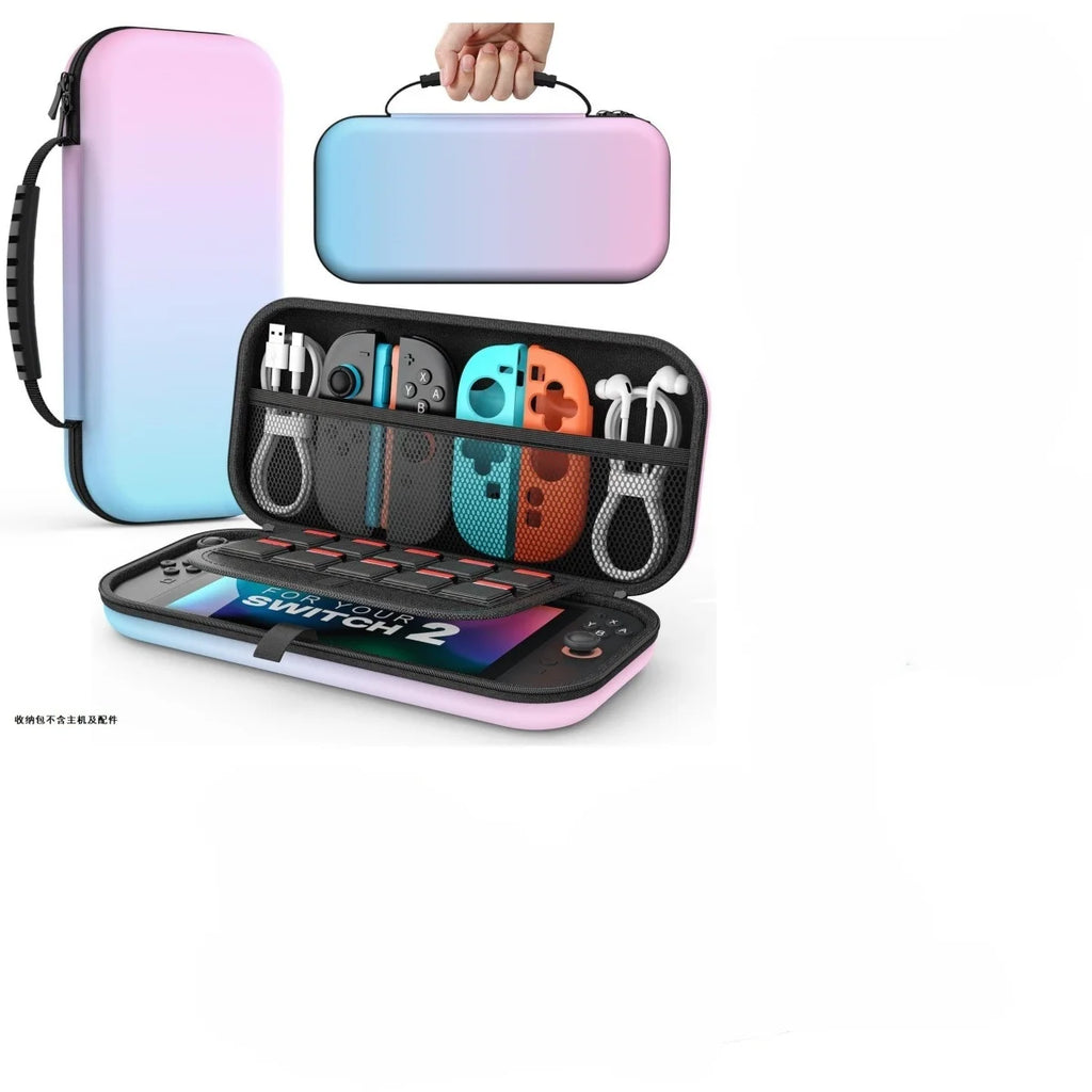 Storage Bag For Nintendo Switch Console Carrying Case For Switch OLED with 20 Games Cartridges Protective Hard Shell Storage Bag Zpaxo