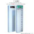10X 18650 Power Bank Case Battery Holder Dual USB Type C Charge Shell For iPhone Xiaomi Huawei 8X 18650 Battery Case Storage Box Zpaxo 10 Slot White