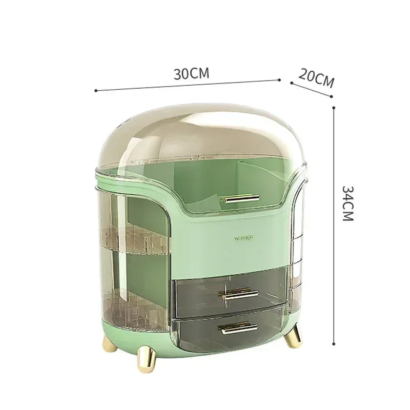 Cosmetic Box Drawer Makeup Jewelry Nordic Capacity Large Bathroom