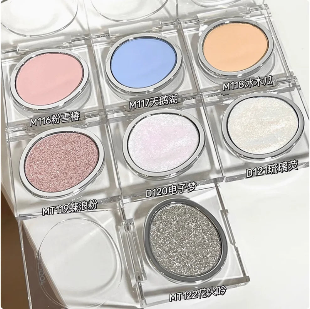 JOOCYEE Eyeshadow Single Eye Shadow Long-lasting Blusher Natural Easy Zpaxo