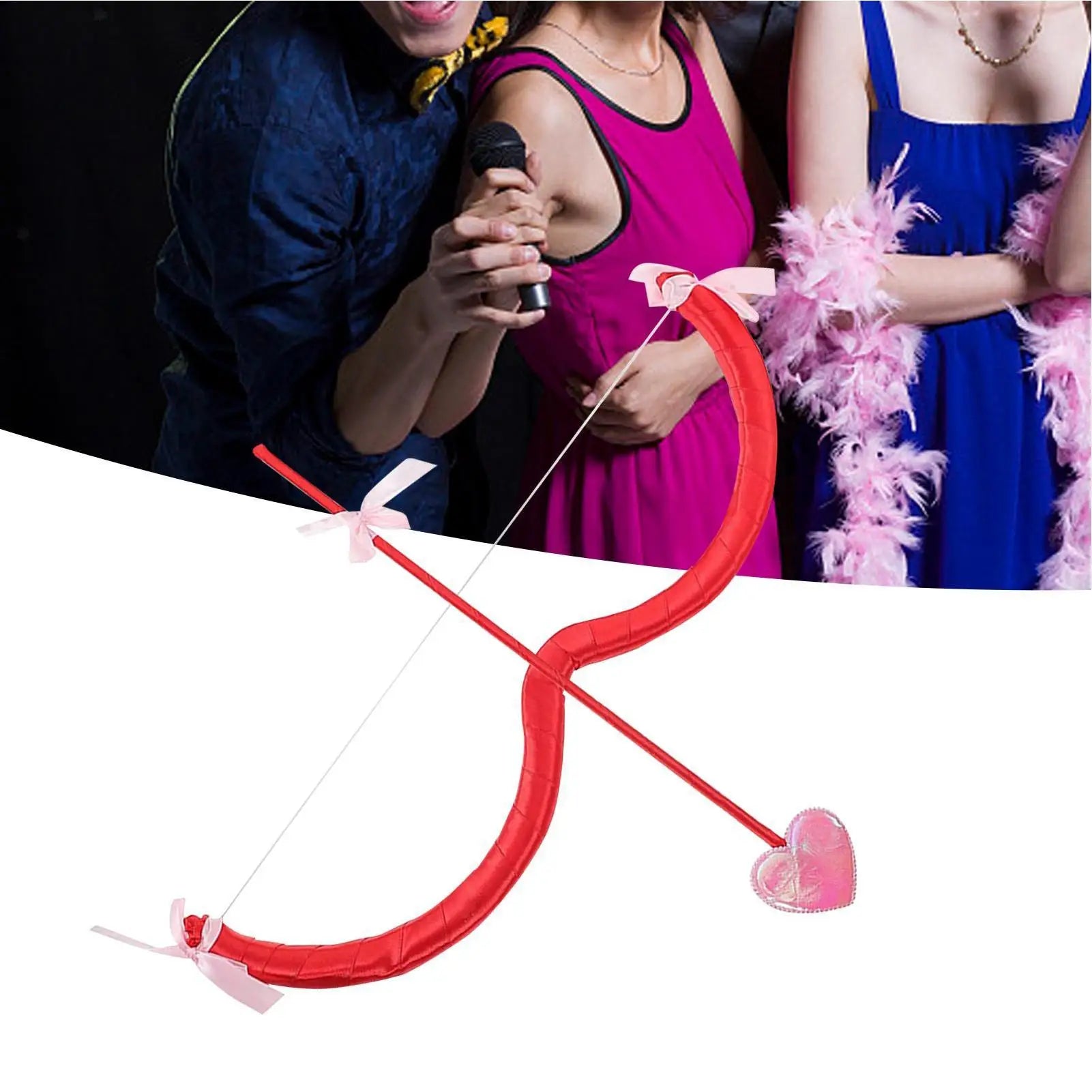 Romantic Angel Arrow Pink Red Heart-shaped Valentine's Day
