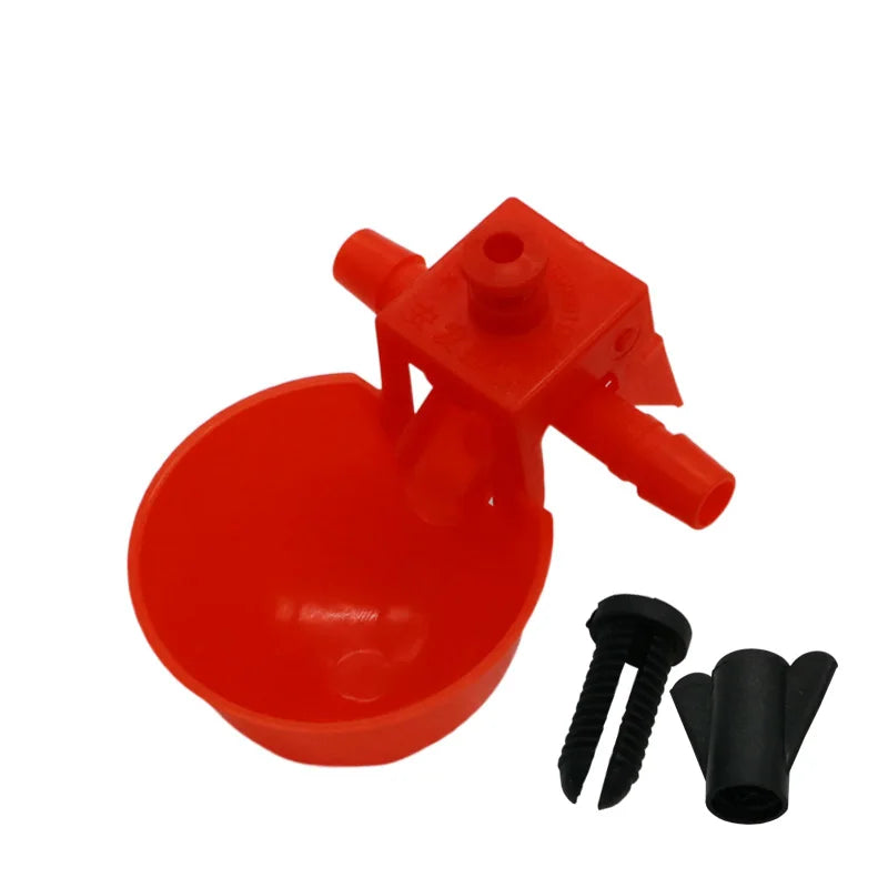 5 10sets Chicken Water Bowl Hens Quail Birds Drinking Bowls Coop