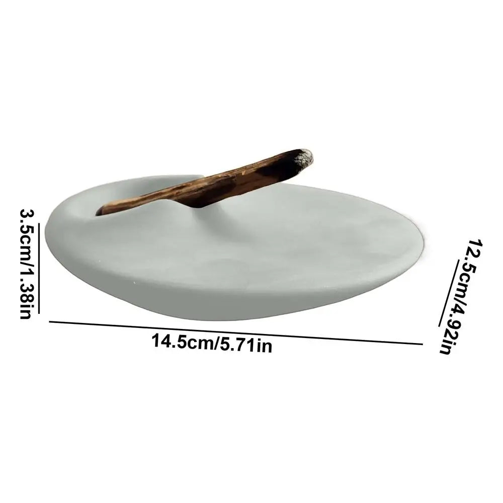 Palo Santo Holder Practical Ceramic Sage Incense Burner Handcrafted