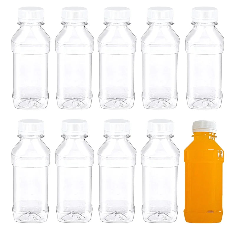 Small Juice Bottles Leakproof Milk Plastic Bottle Portable Beverage Zpaxo Style3