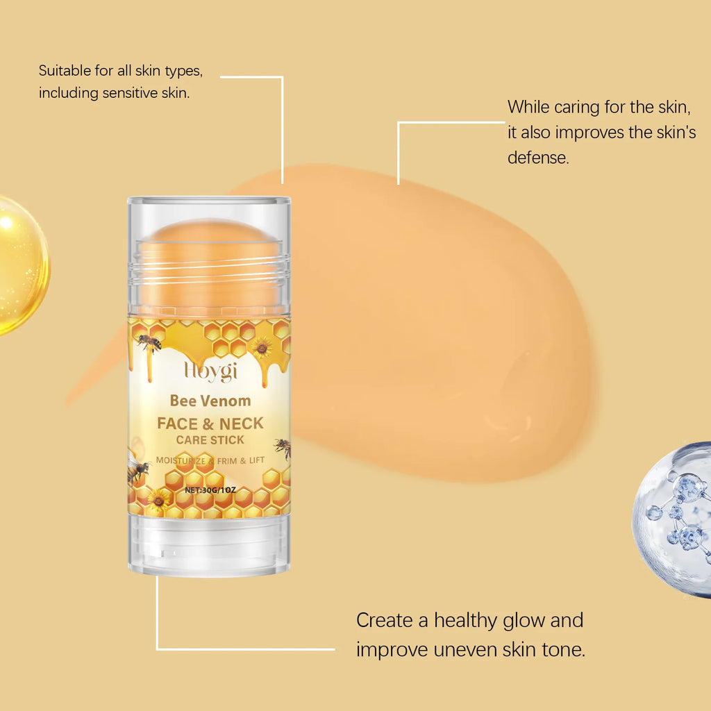 Hoygi Bee Venom Firming Serum Stick Anti Wrinkle Cream Lifts Tightens the Skin Solving Wrinkles Fine Lines Natural Serum Zpaxo