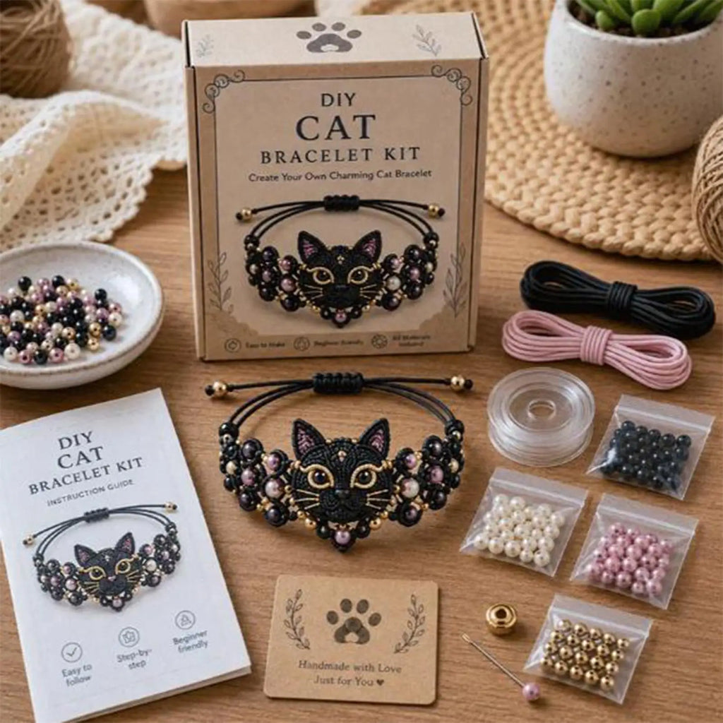 3D Beaded Animal Bracelet Craft Funny Cute Art Jewelry Handmade Bead