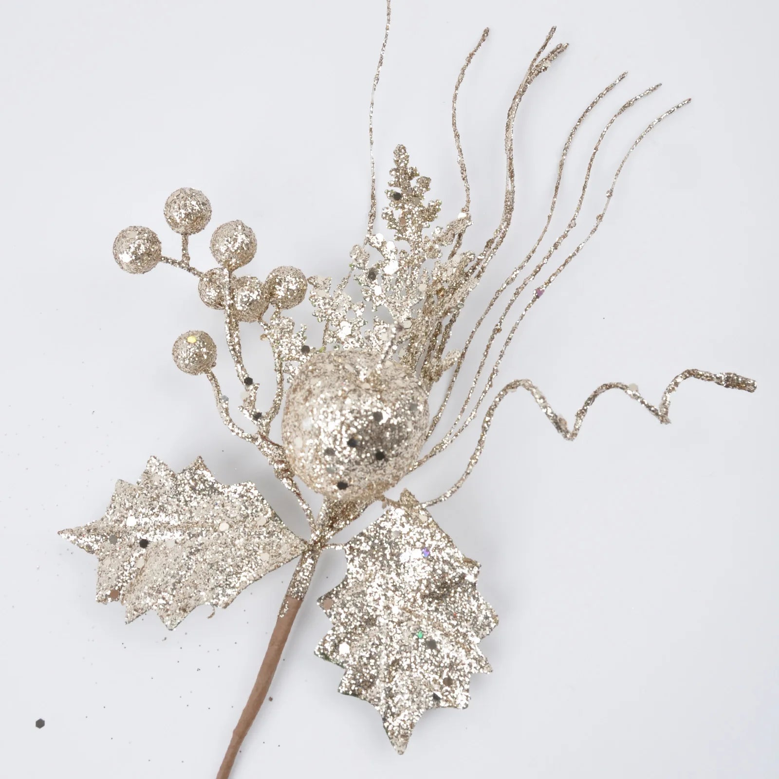 Sparkling Christmas Tree Branch Picks – Holiday Ornaments Christmas Tree Pick Zpaxo