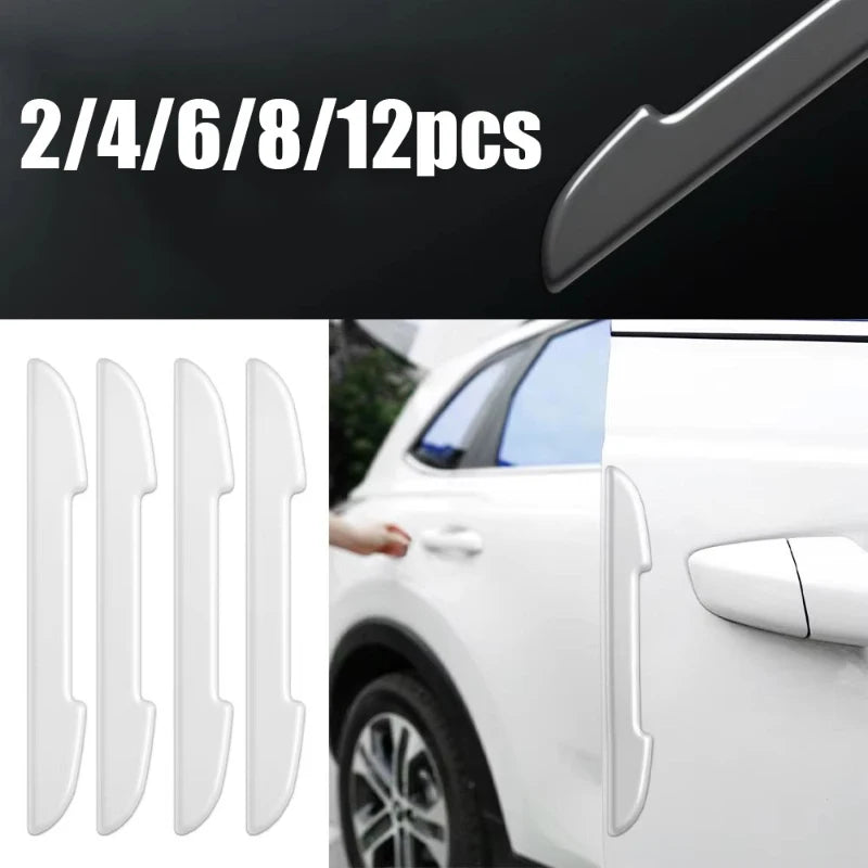 Transparent Car Door Edge Guard Strips & Mirror Protectors