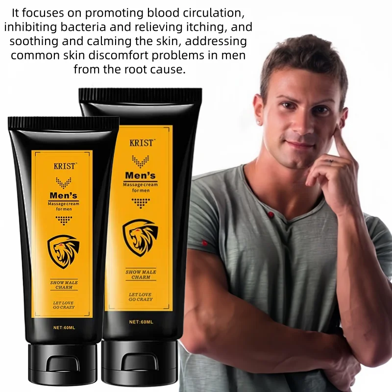 Men's Intimate Care Cream with Epimedium And Other Ingredients Large Capacity Exclusive Gift for Men Personal Hygiene Zpaxo