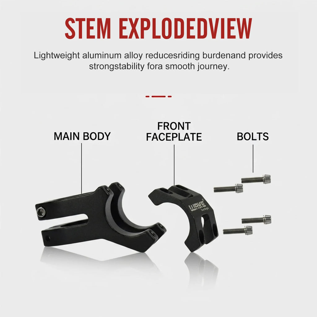 Mountain Bike Stem Ultra-light CNC Aluminum Alloy Short MTB Fits All