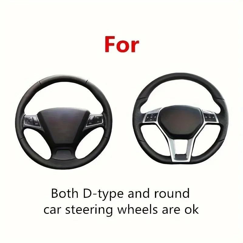 Silicone Steering Wheel Cover – Non-Slip, Soft & Universal Fit Steering Wheel Cover Zpaxo
