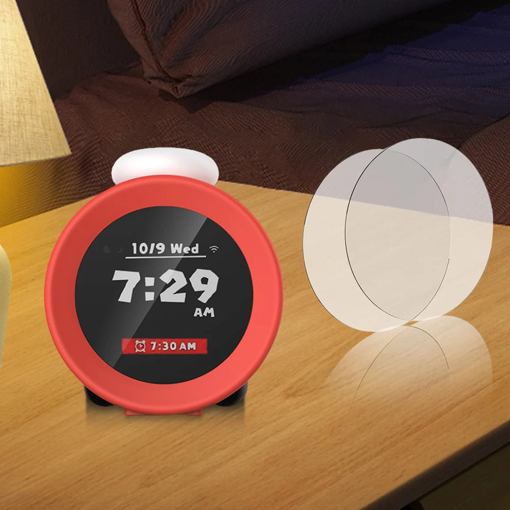 Tempered Glass Film Anti-scratch Screen Protective Sound Clock Alarmo
