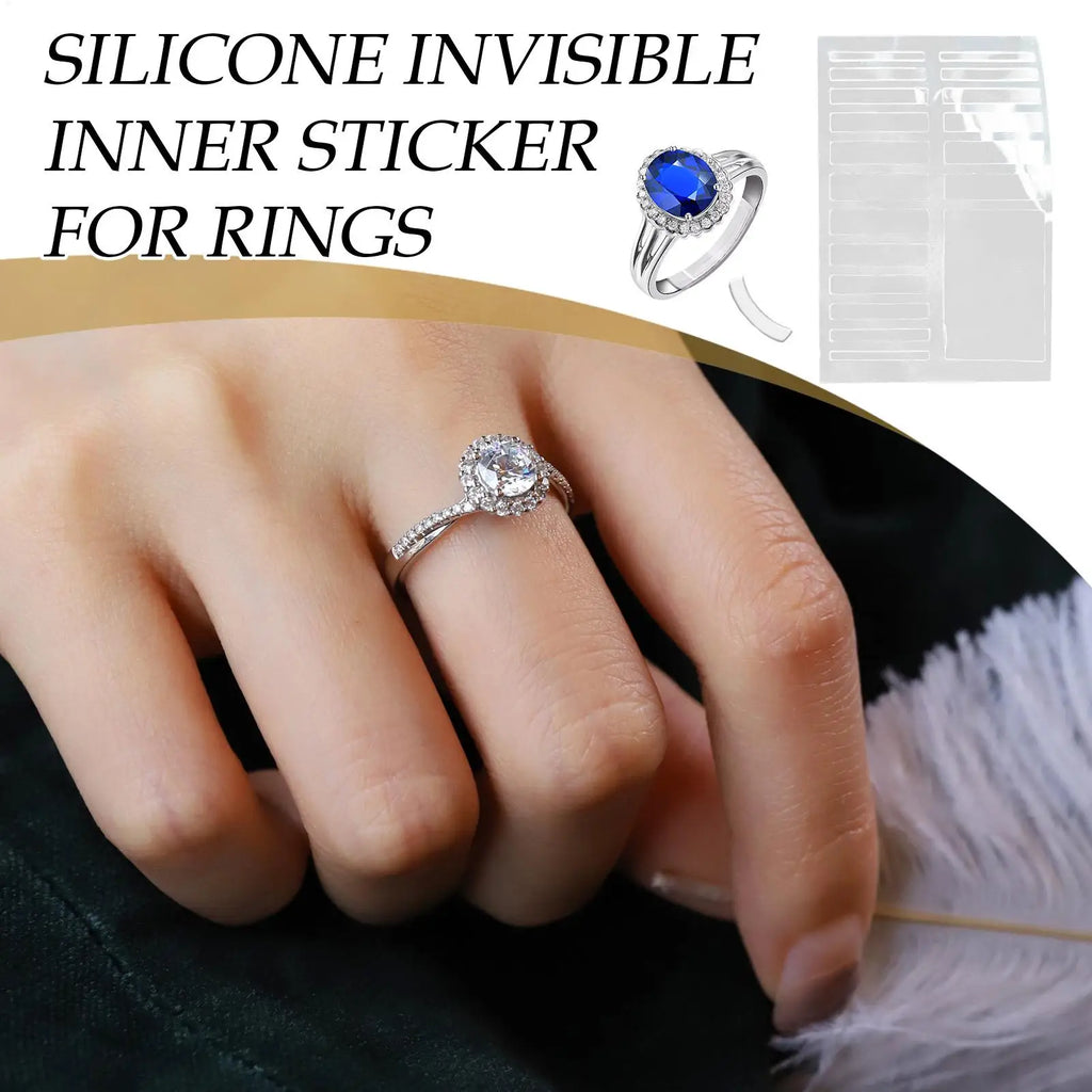 Invisible Ring Adjuster 19 Transparent Snug Tightener Comfortable