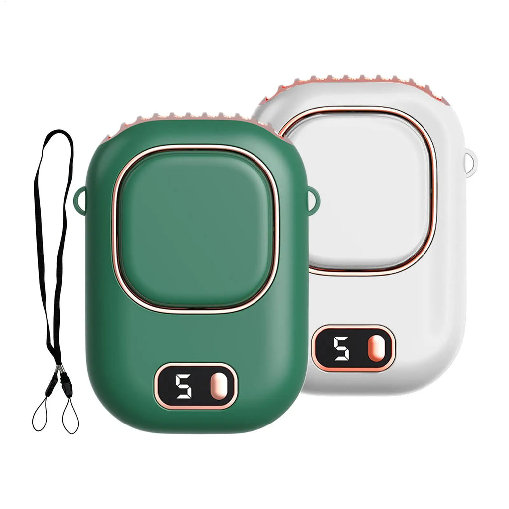 Waist Clip Fan 5 Speed Silent Bladeless Portable Rechargeable Mini