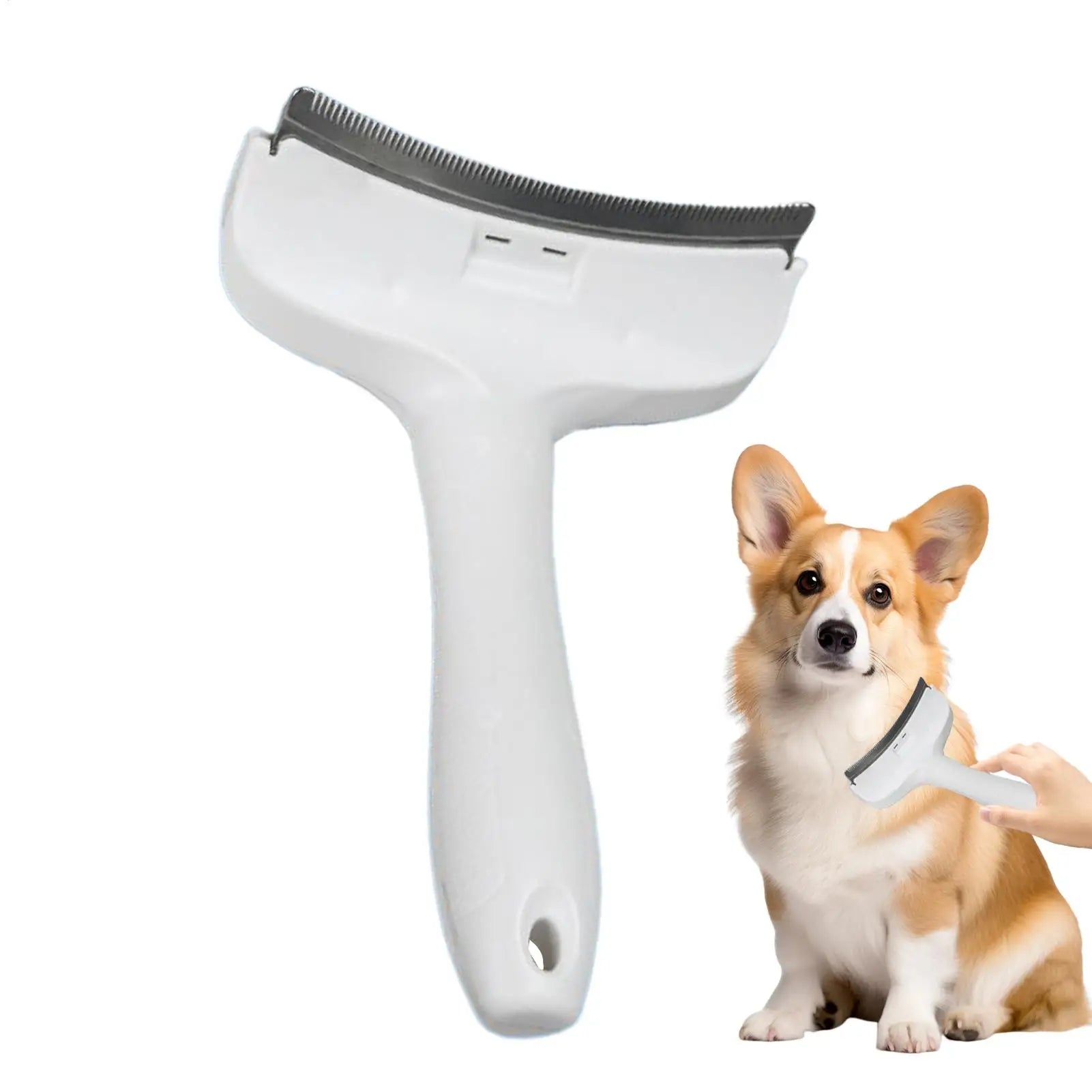 Pet Grooming Brush Cat Comb Self Cleaning Hair Remover Grooming Tool for Dog and Cats De-Matting Comb Cleaning Pets Supplies Zpaxo