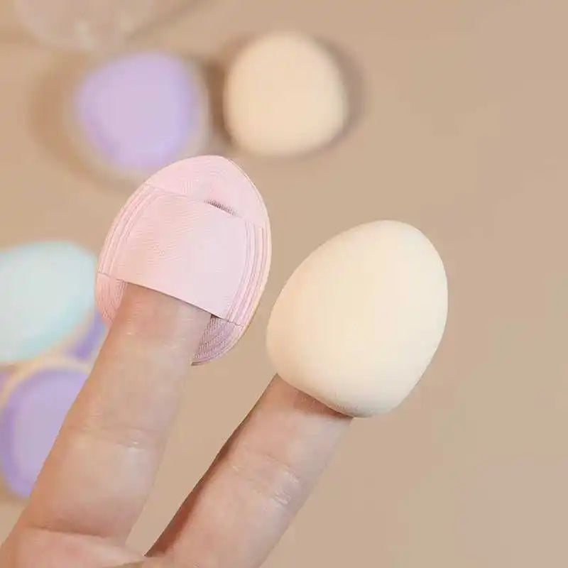 5/10/20/50pcs Mini Finger Air Cushion Pads, Detailed Makeup Sponge Pads, Dual-purpose Beauty Tools for Dry and Wet Use Zpaxo