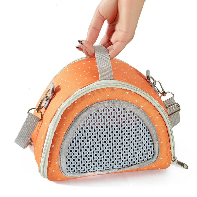 Hamster Bag Squirrel Take out Bag Hedgehog Out To Pack Honey Bag Chicken Four Seasons Outdoor Lizard Pet Oblique Straddle Bag Zpaxo