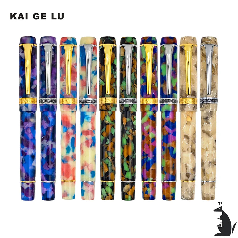 NEW 2025 Limited Edition Kaigelu 316 Fountain Pens High-Quality Acrylic Material Adult Writing Stationery EF/F/M Nib Flash sale Zpaxo