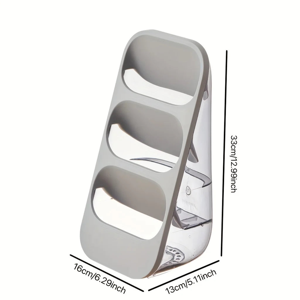 3-Tier Washable Chopstick Storage Rack Desktop Home Cage Organizer