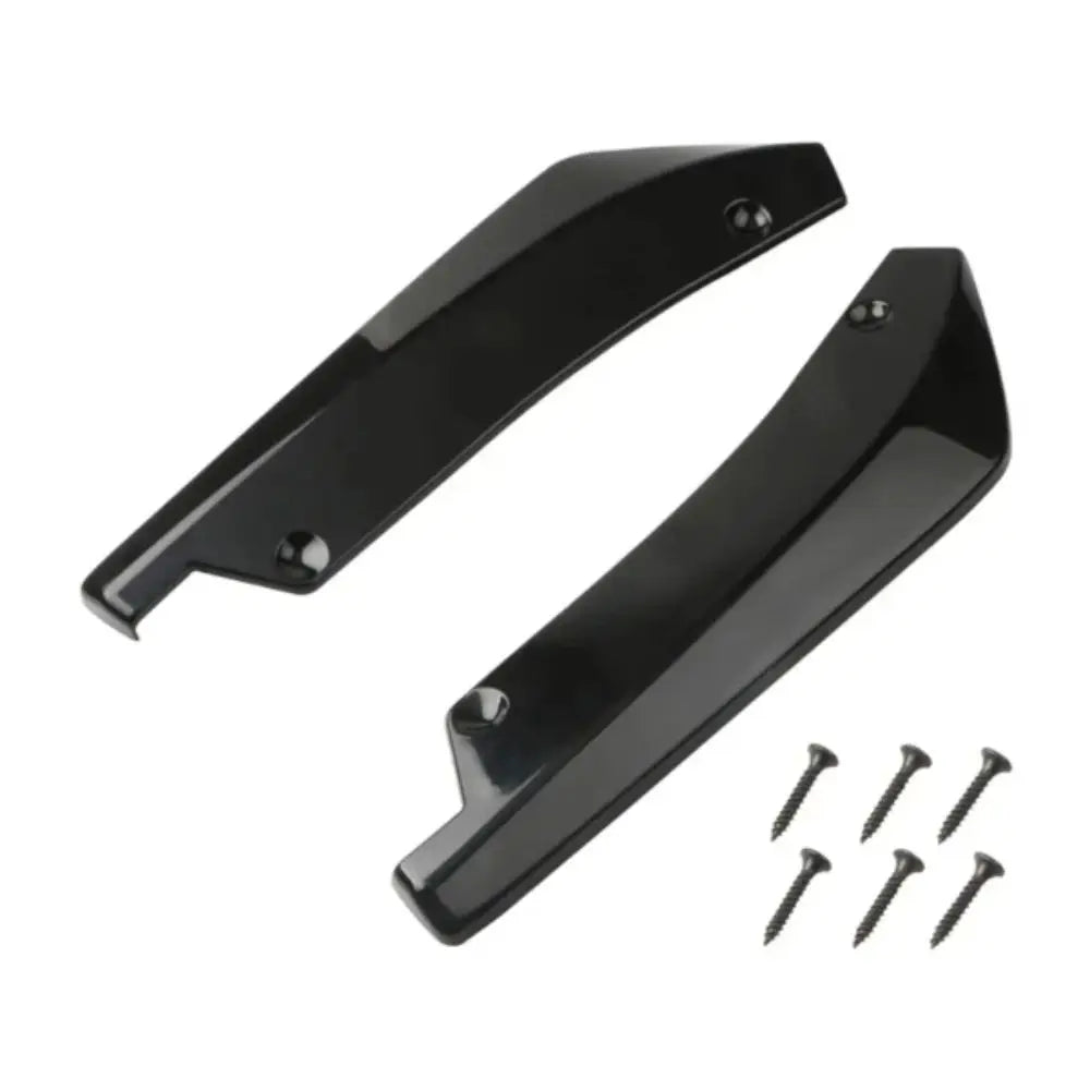 Carbon Fiber Material Rear Corner Scratch Protector Diffuser Car Zpaxo