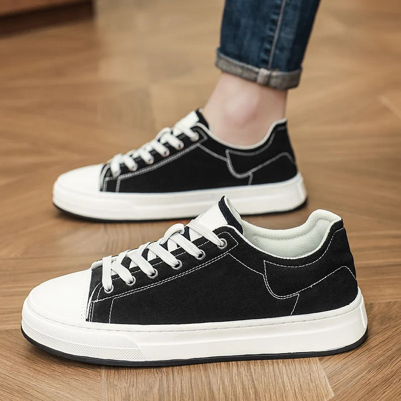 Men's Casual Sneakers Luxury Trainer Shoes Breathable Race Running