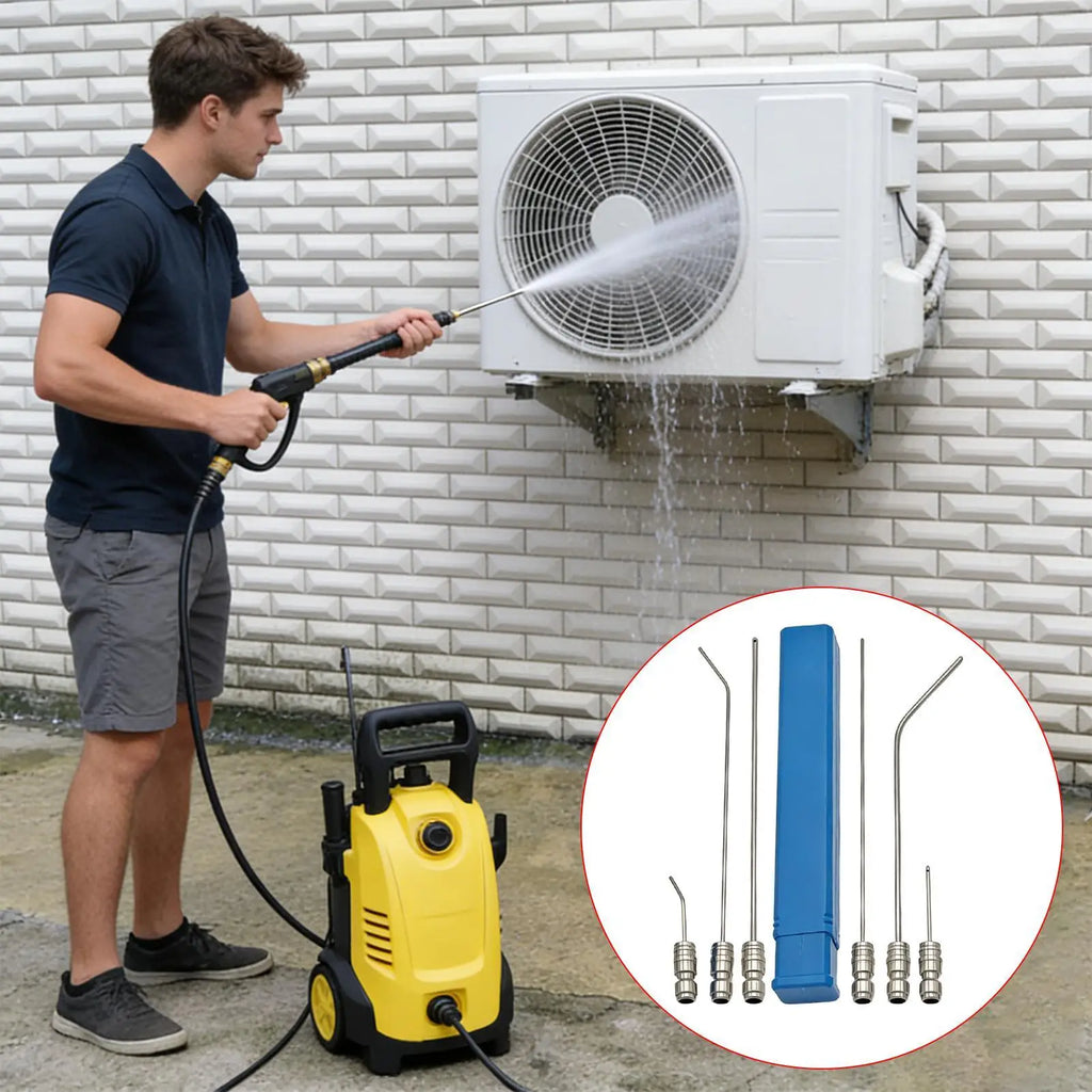 Pressure Washer Nozzle Stainless Steel Quick Connect Tips Gutter Roof