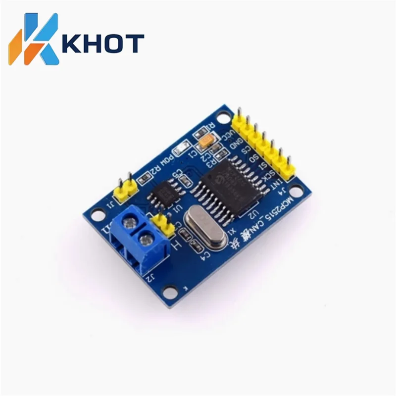 MCP2515 CAN bus module TJA1050 receiver SPI protocol 51 microcontroller program routine Zpaxo Default Title