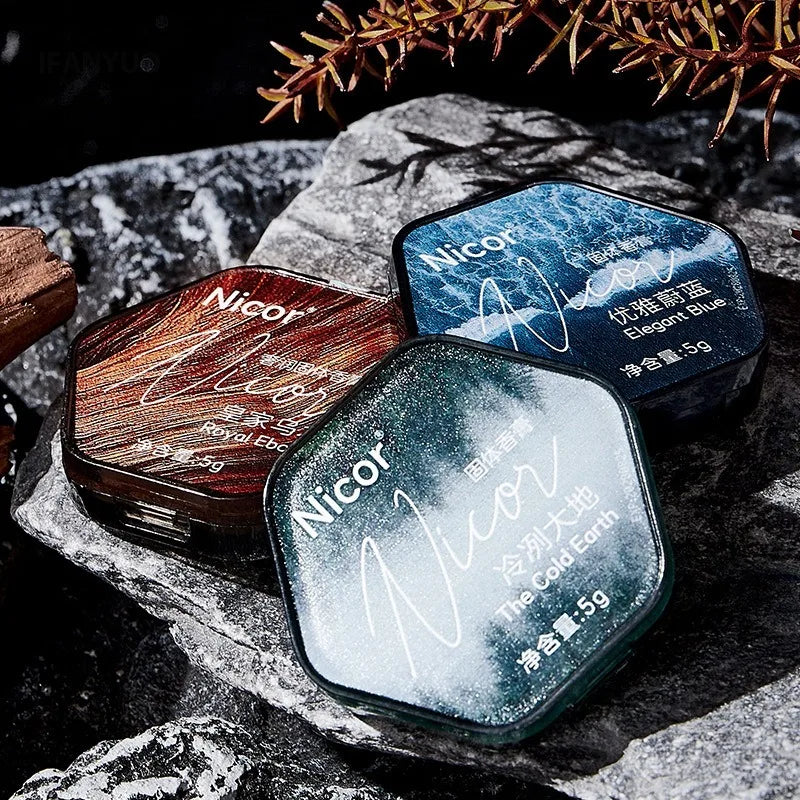 Men's Refreshing Long-lasting Solid Perfume Portable Mild Vanilla