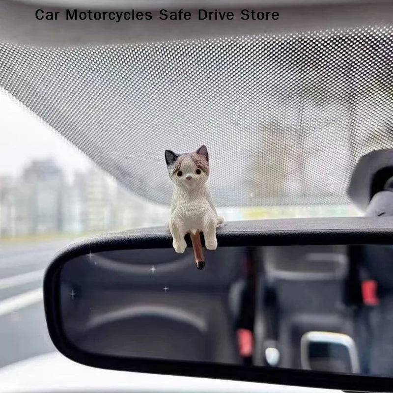 CM1pc Cute Kitten Decoration Creative Sleeping Cat Doll Home