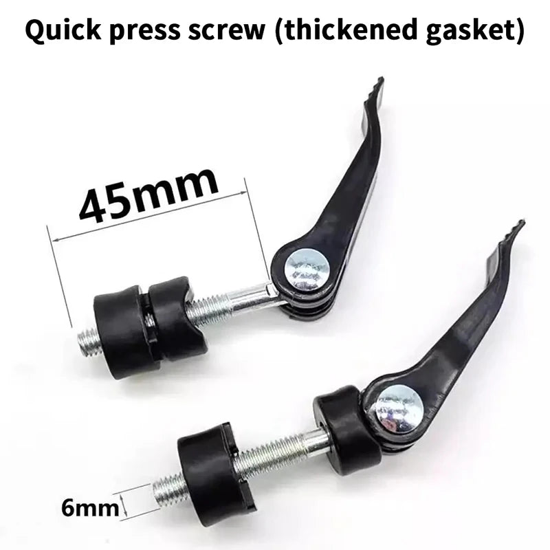 Quick Press Screw Attaching Clamp Thread Lawn Mower Handle Knobs Nut Zpaxo