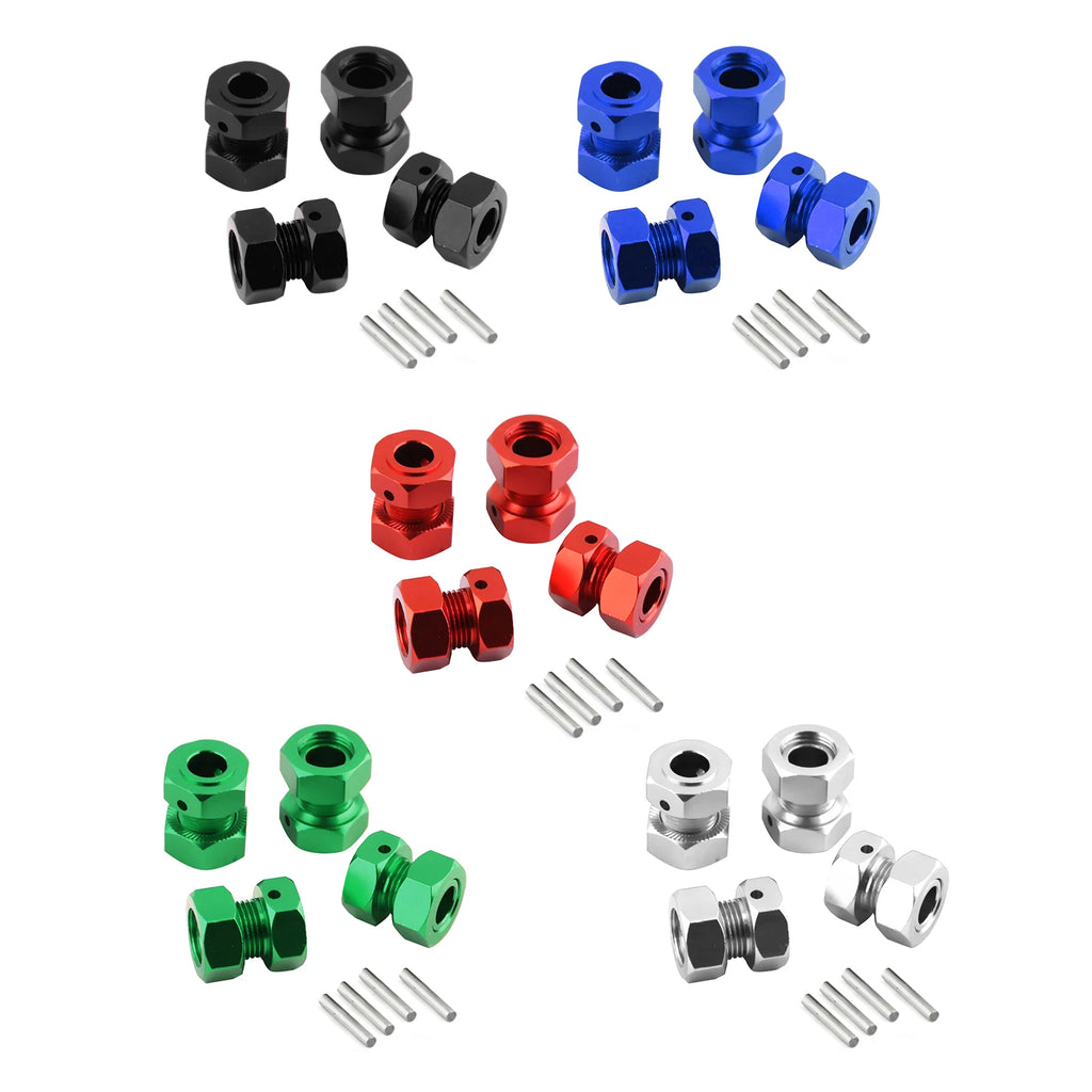 Metal Wheel Hubs Hex Hexagonal Union Anti-loosening Nut Upgrade Parts