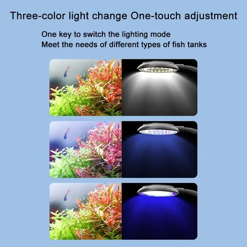 USB 5V Aquarium LED Lamp Fish Tank Light Decor Aquatic Plant Multiple