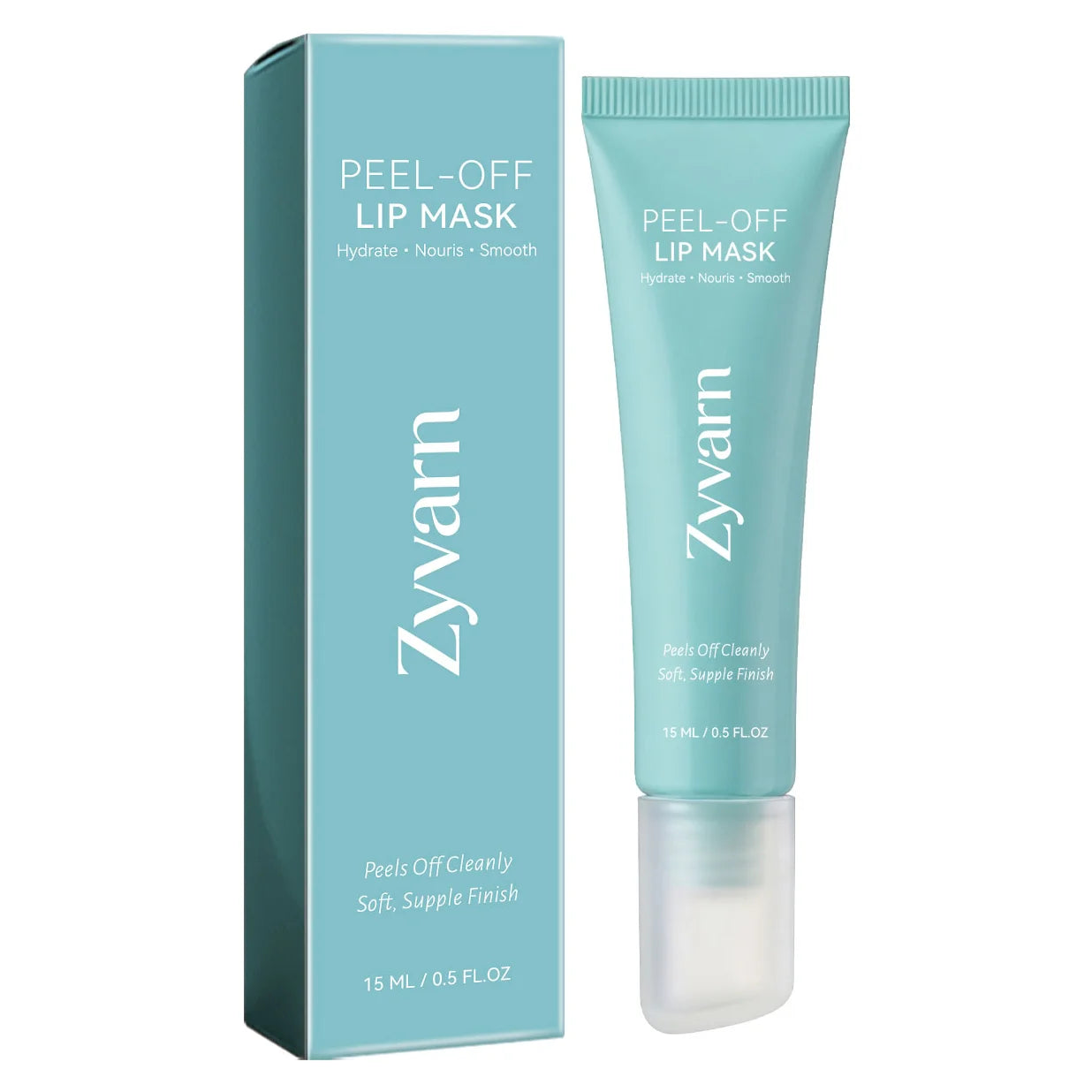 ZYVARN Hydrating Peel-Off Lip Mask – Repair & Exfoliate Lips Peel-Off Lip Mask Zpaxo 15g boxed