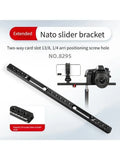 652F Sliding Bracket In Aluminum Alloy 1/4" 3/8" Thread Hole Knobs For Secure Camera Rig And Stable Videos Zpaxo CN