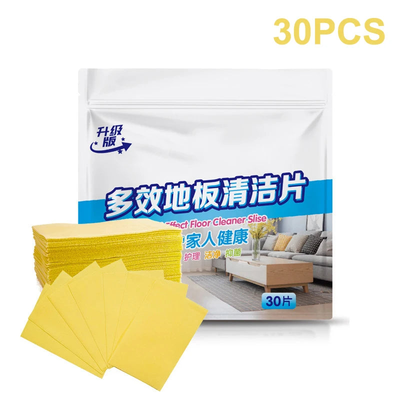Fresh-scented Sterilizing Floor Cleaning Tablets 30 Perfect Kitchen Zpaxo A4