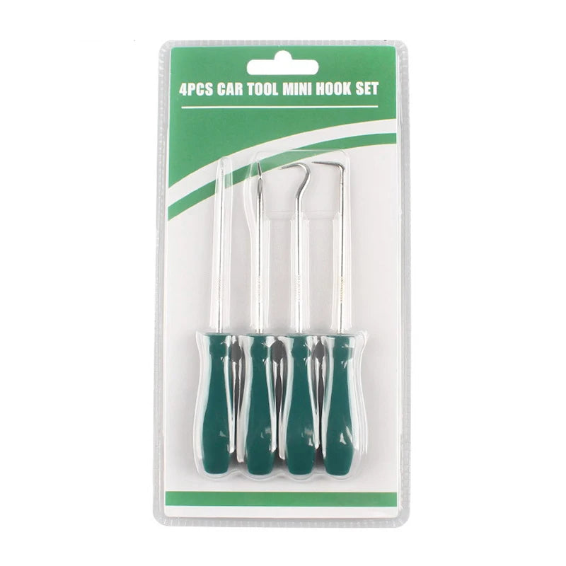 4-Pc Oil Seal Screwdriver & O-Ring Remover Pick Hook Set