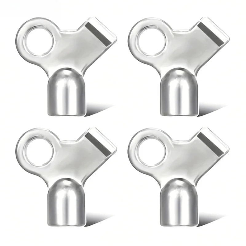 2 Universal Radiator Bleed Valve Keys Release Air Home Heating Pipe